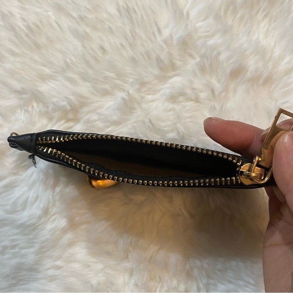 Andrew Marc New York Black Cards Pouch - Picture 4 of 4